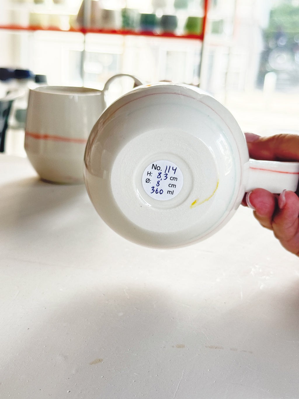Kop nr. 114 - Porcelæn