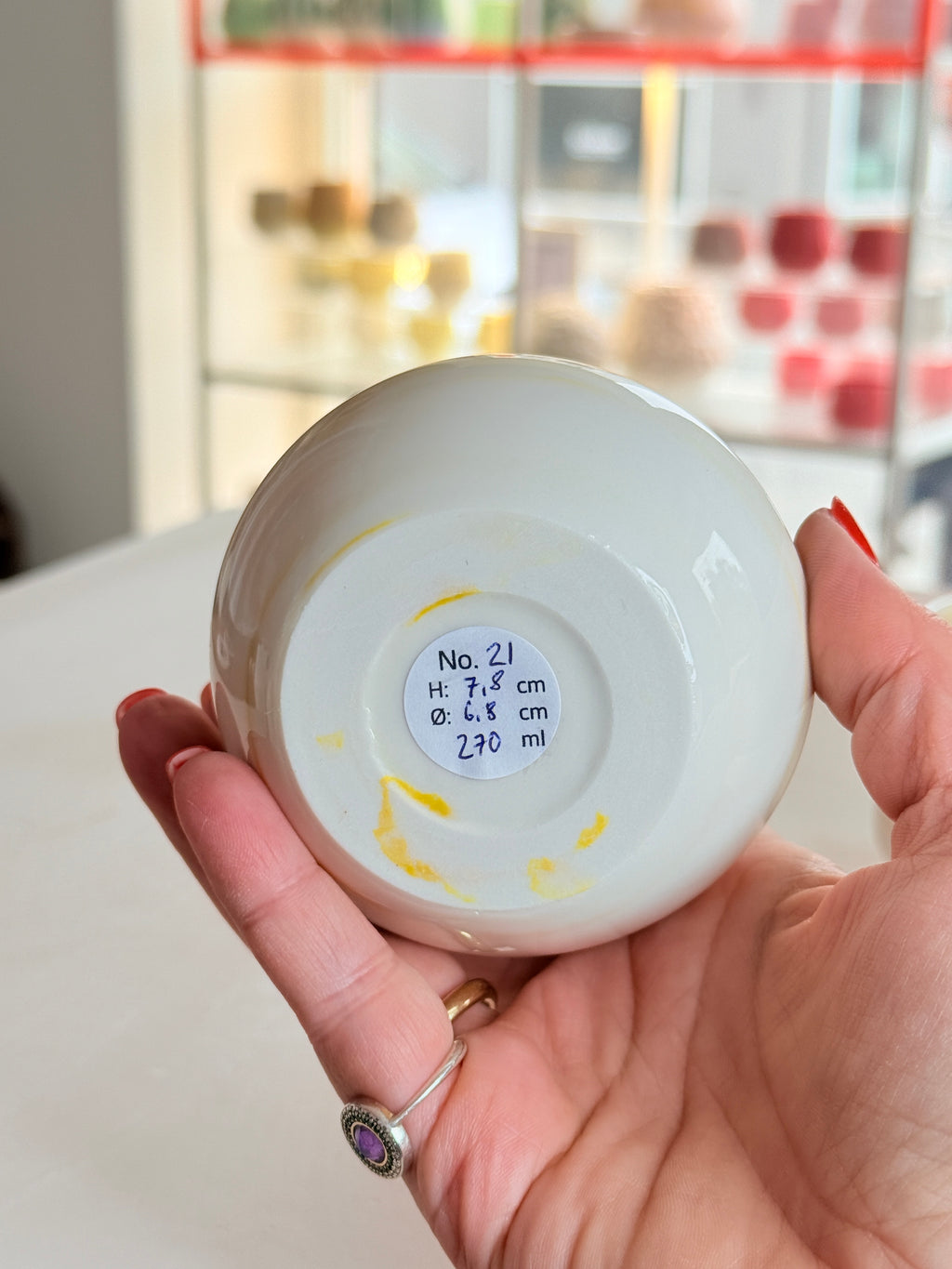 Kop nr. 21 - Porcelæn