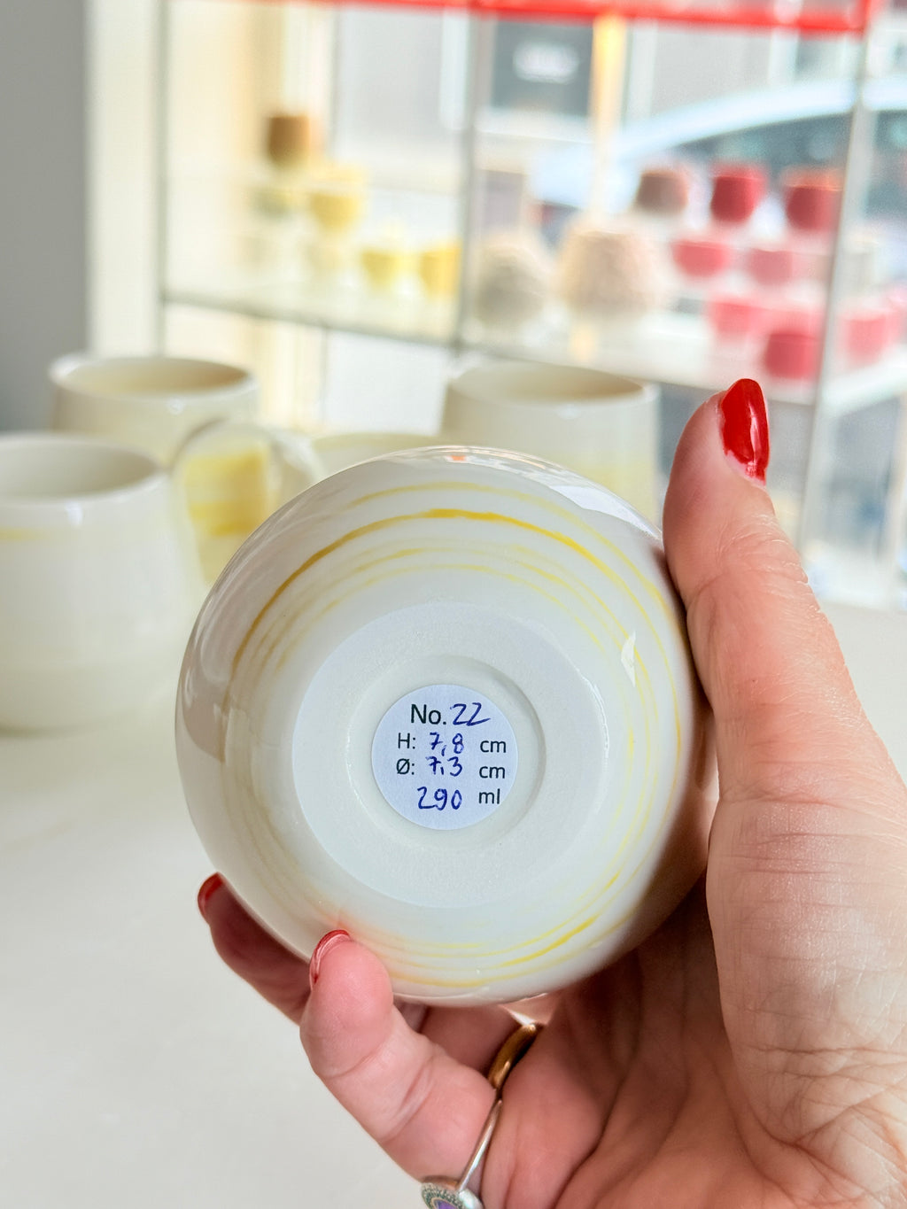 Kop nr. 22 - Porcelæn