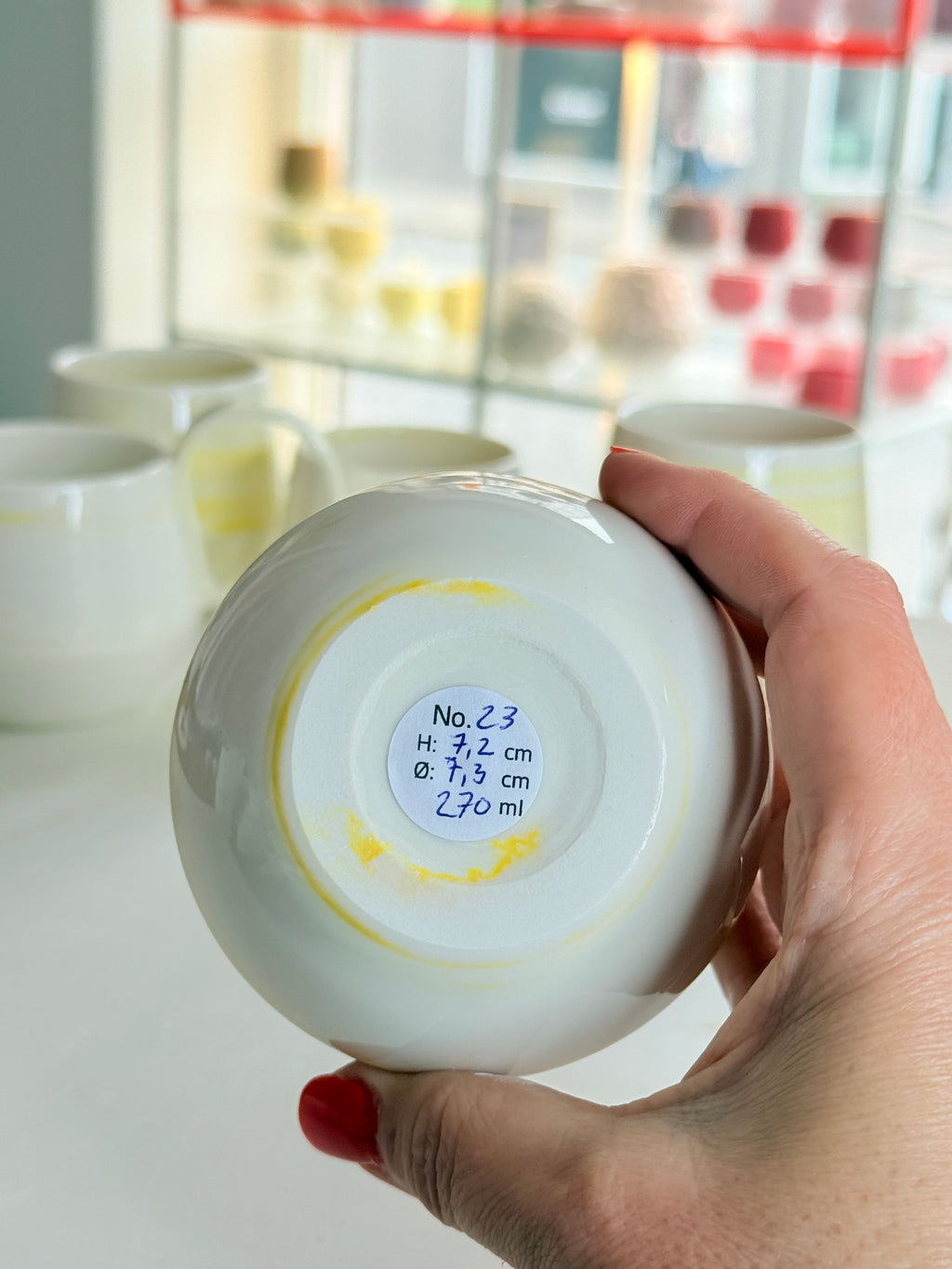 Kop nr. 23 - Porcelæn