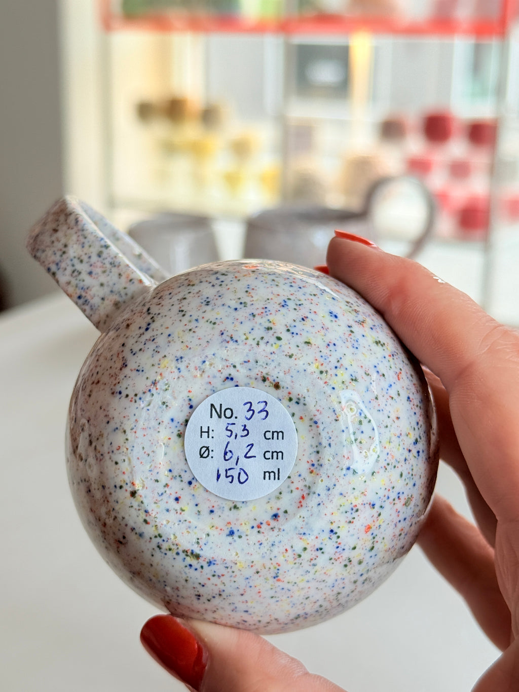 Kop nr. 33 - Porcelæn