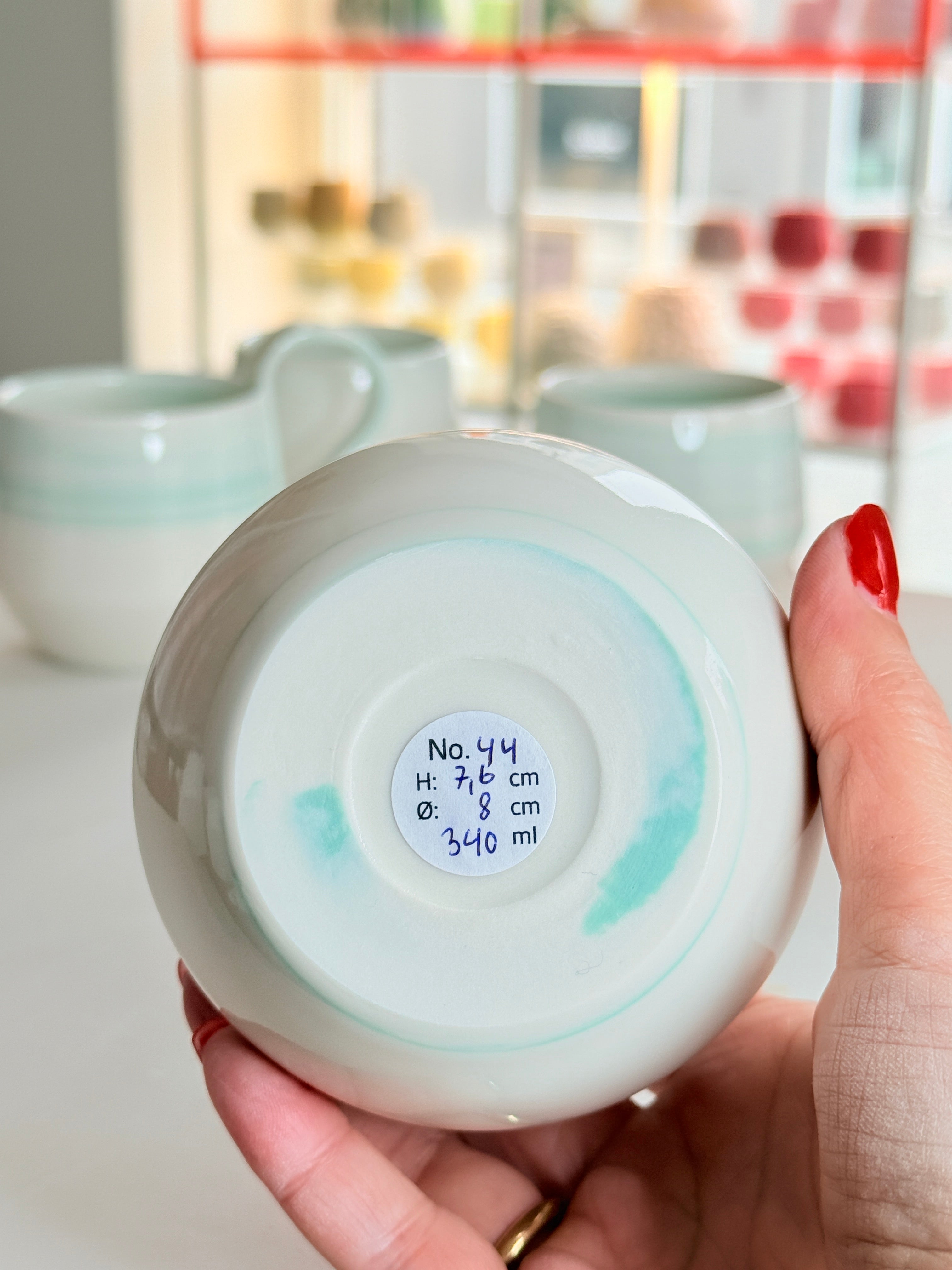 Kop nr. 44 - Porcelæn
