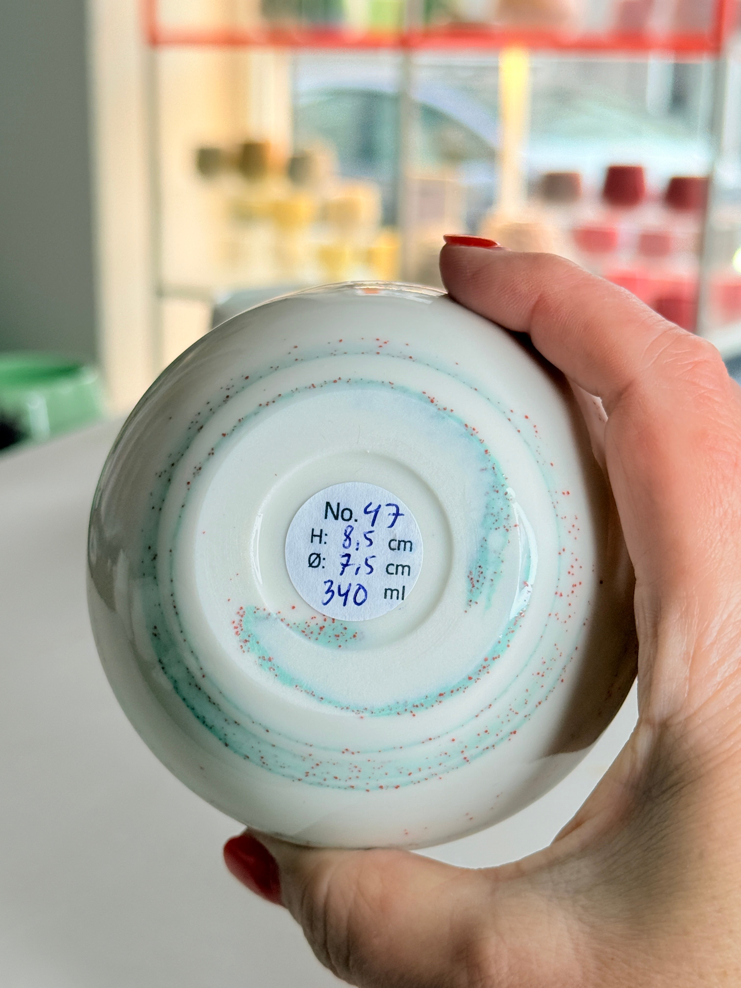 Kop nr. 47 - Porcelæn