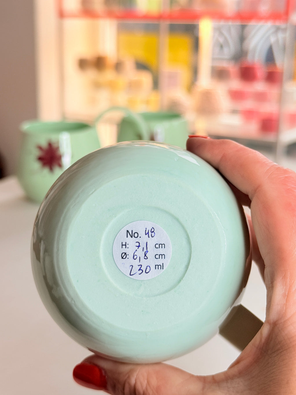 Kop nr. 48 - Porcelæn