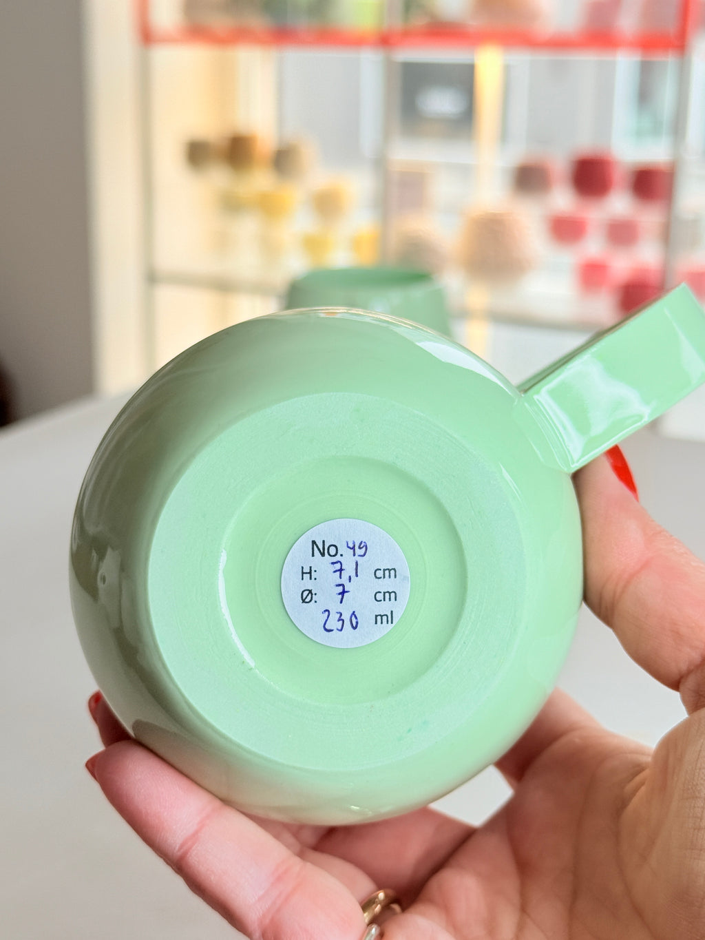 Kop nr. 49 - Porcelæn