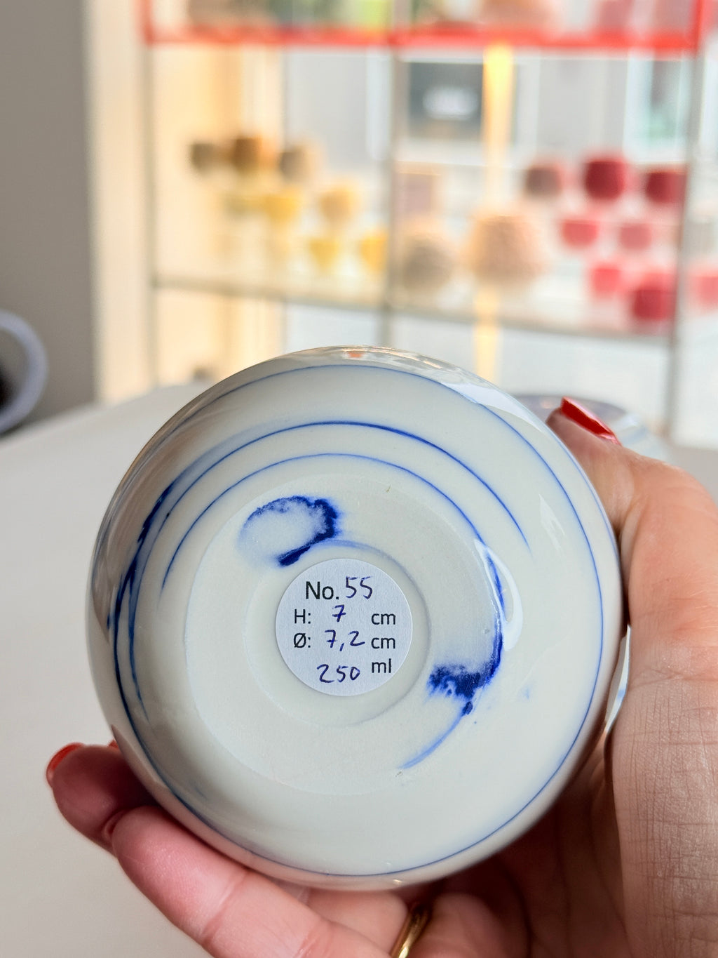 Kop nr. 55 - Porcelæn