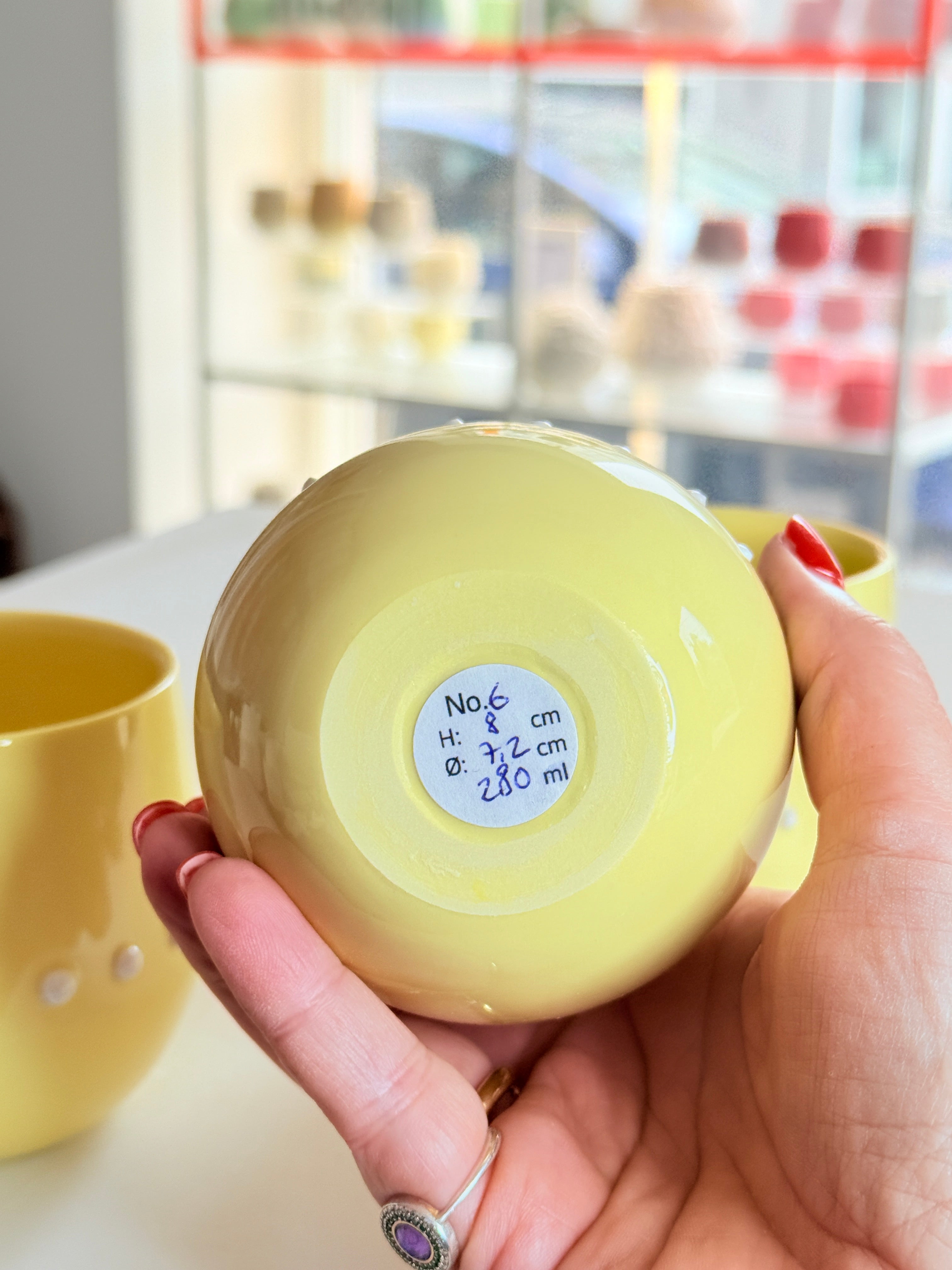 Kop nr. 6 - Porcelæn