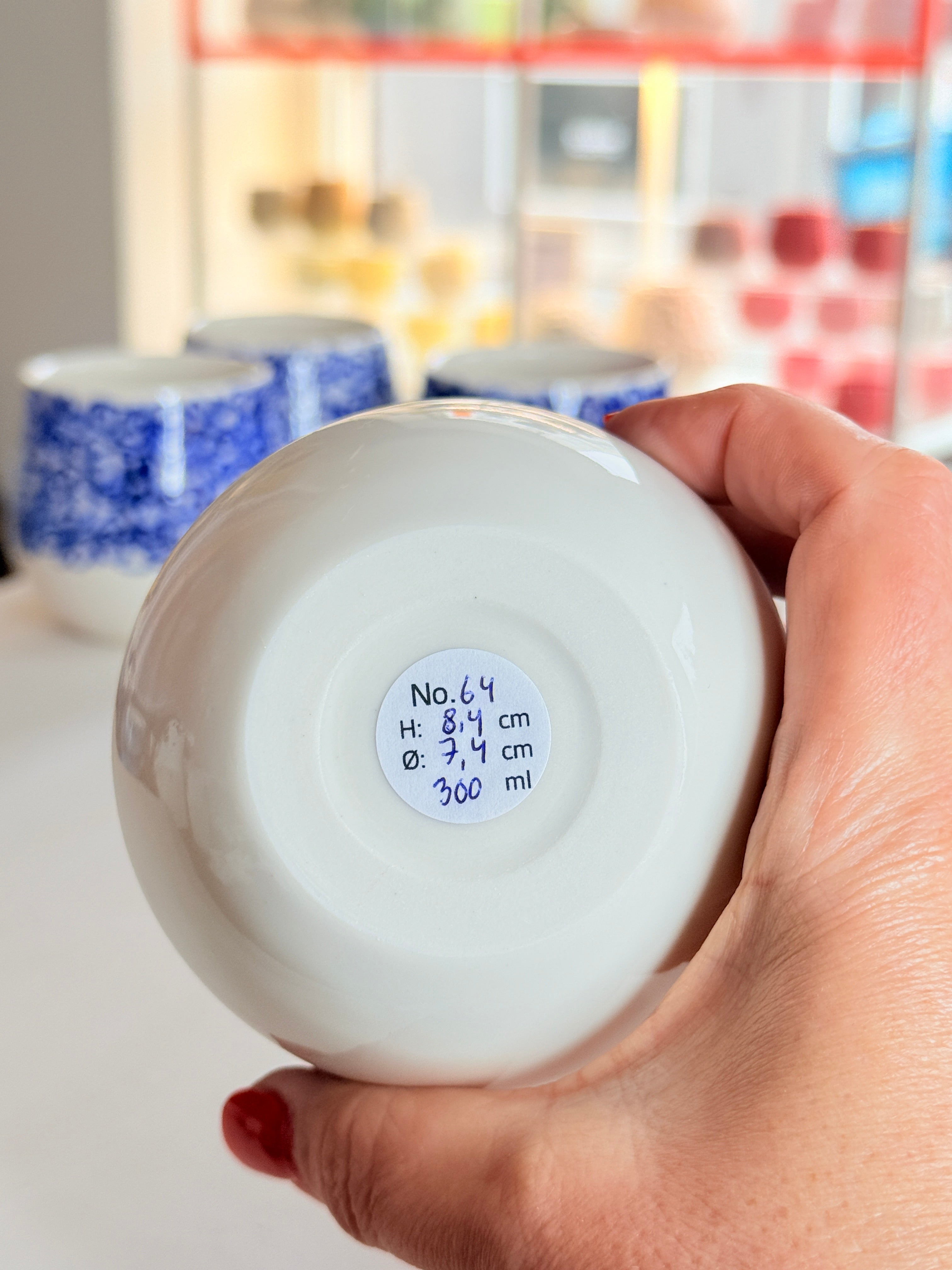 Kop nr. 64 - Porcelæn