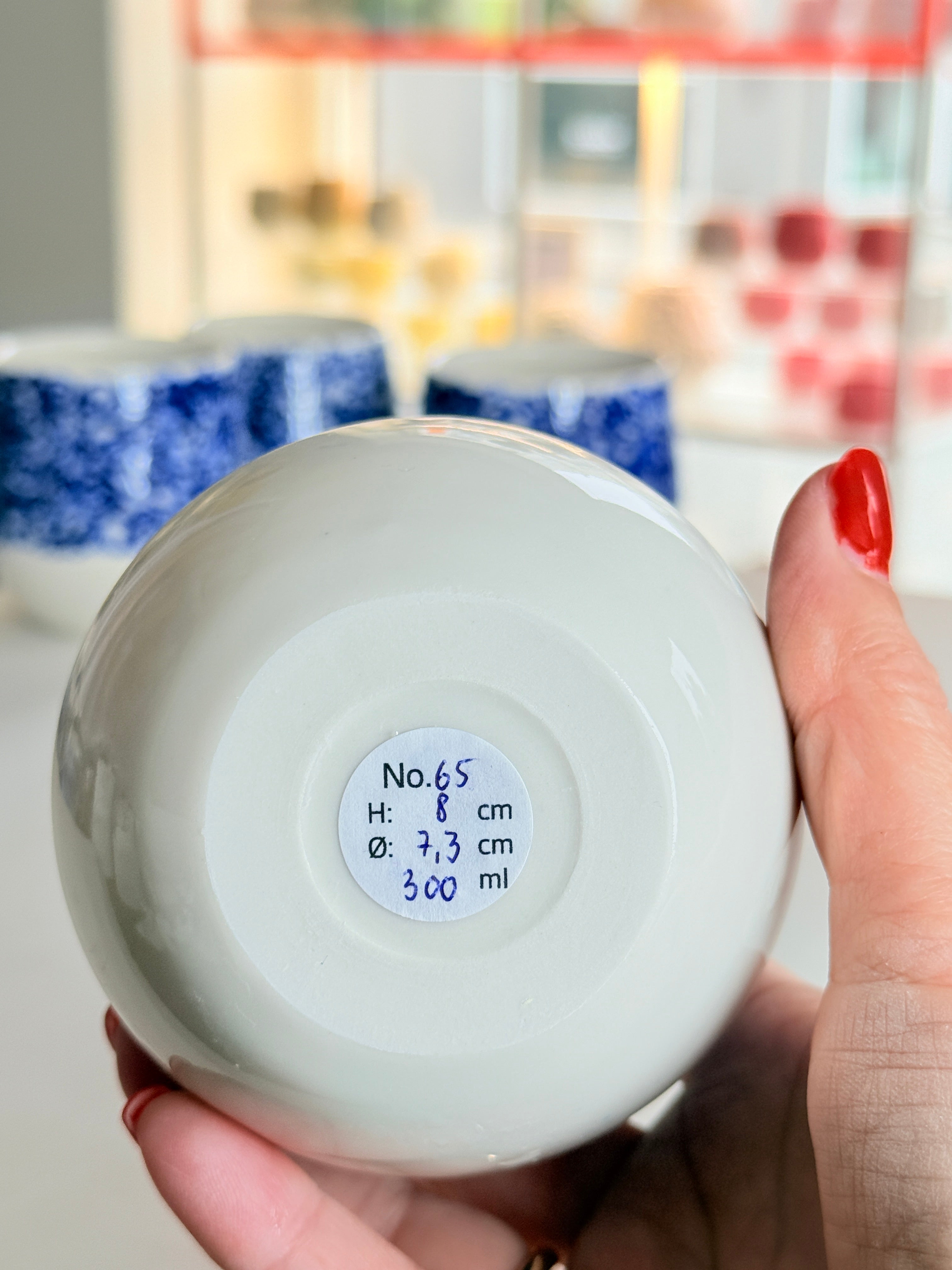 Kop nr. 65 - Porcelæn
