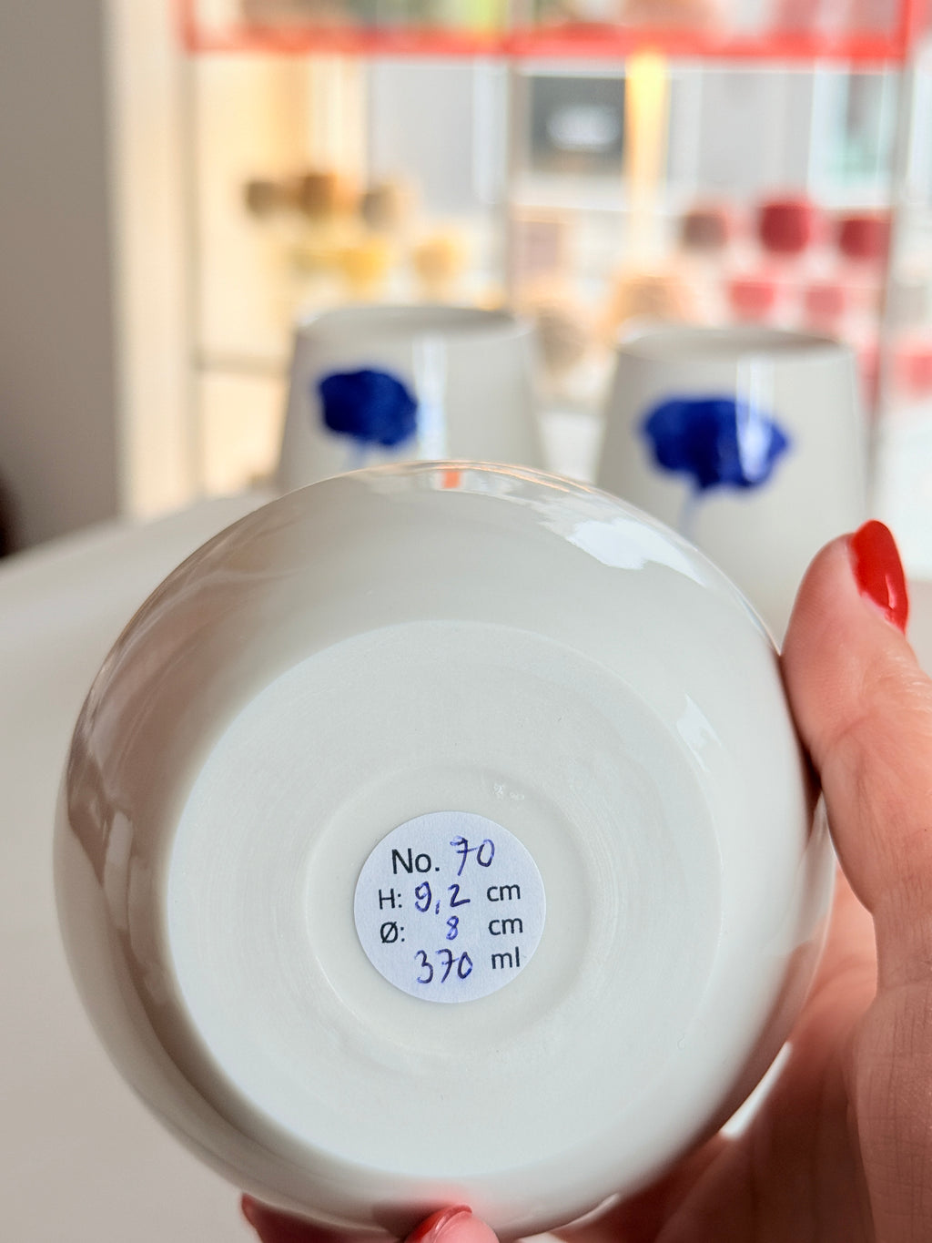 Kop nr. 70 - Porcelæn