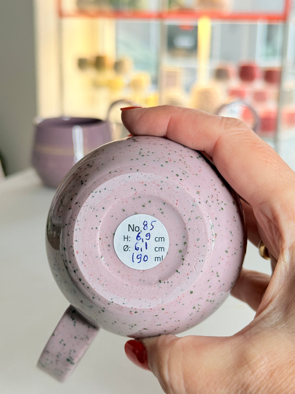 Kop nr. 85 - Porcelæn