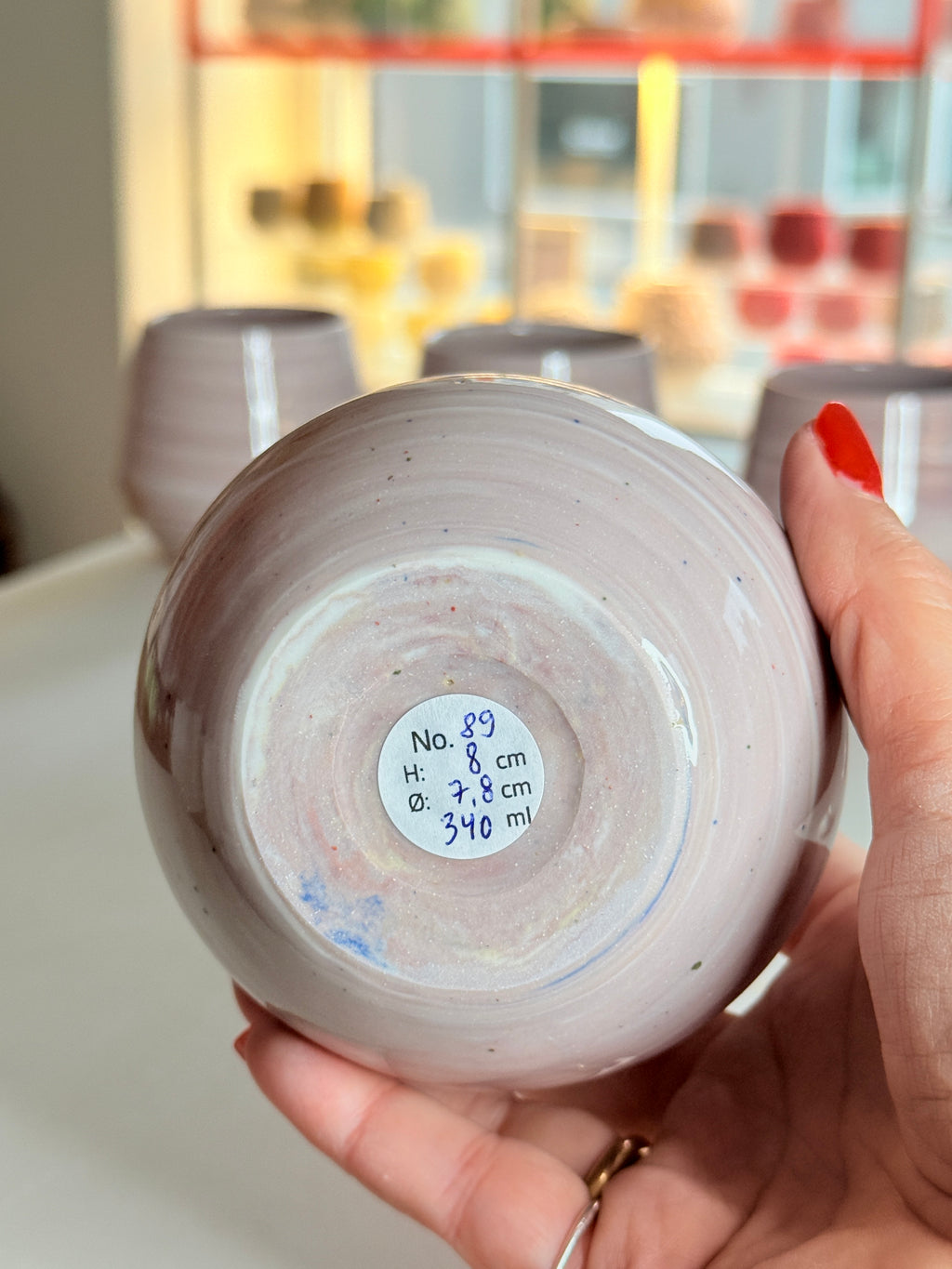 Kop nr. 89 - Porcelæn