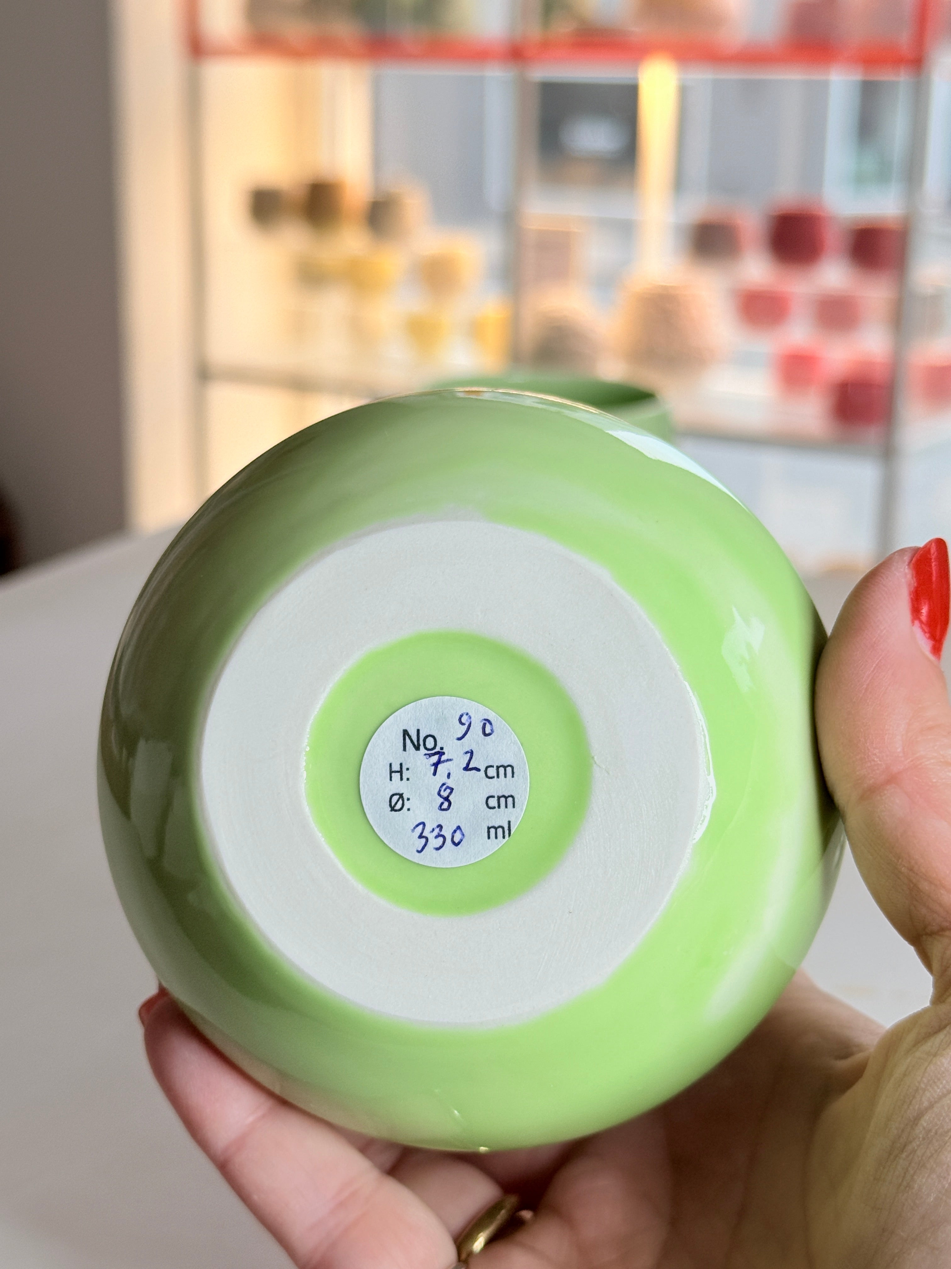Kop nr. 90 - Porcelæn