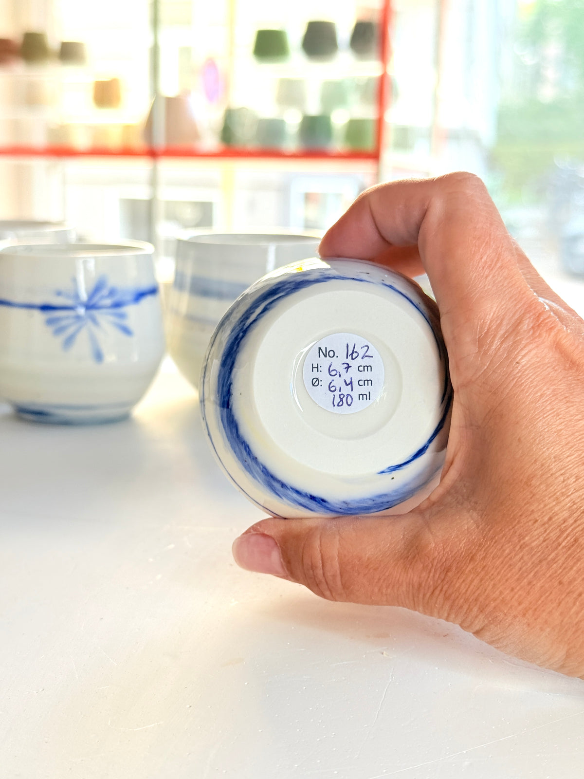 Kop nr. 162 - Porcelæn