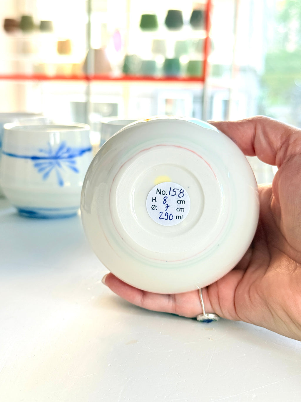 Kop nr. 158 - Porcelæn