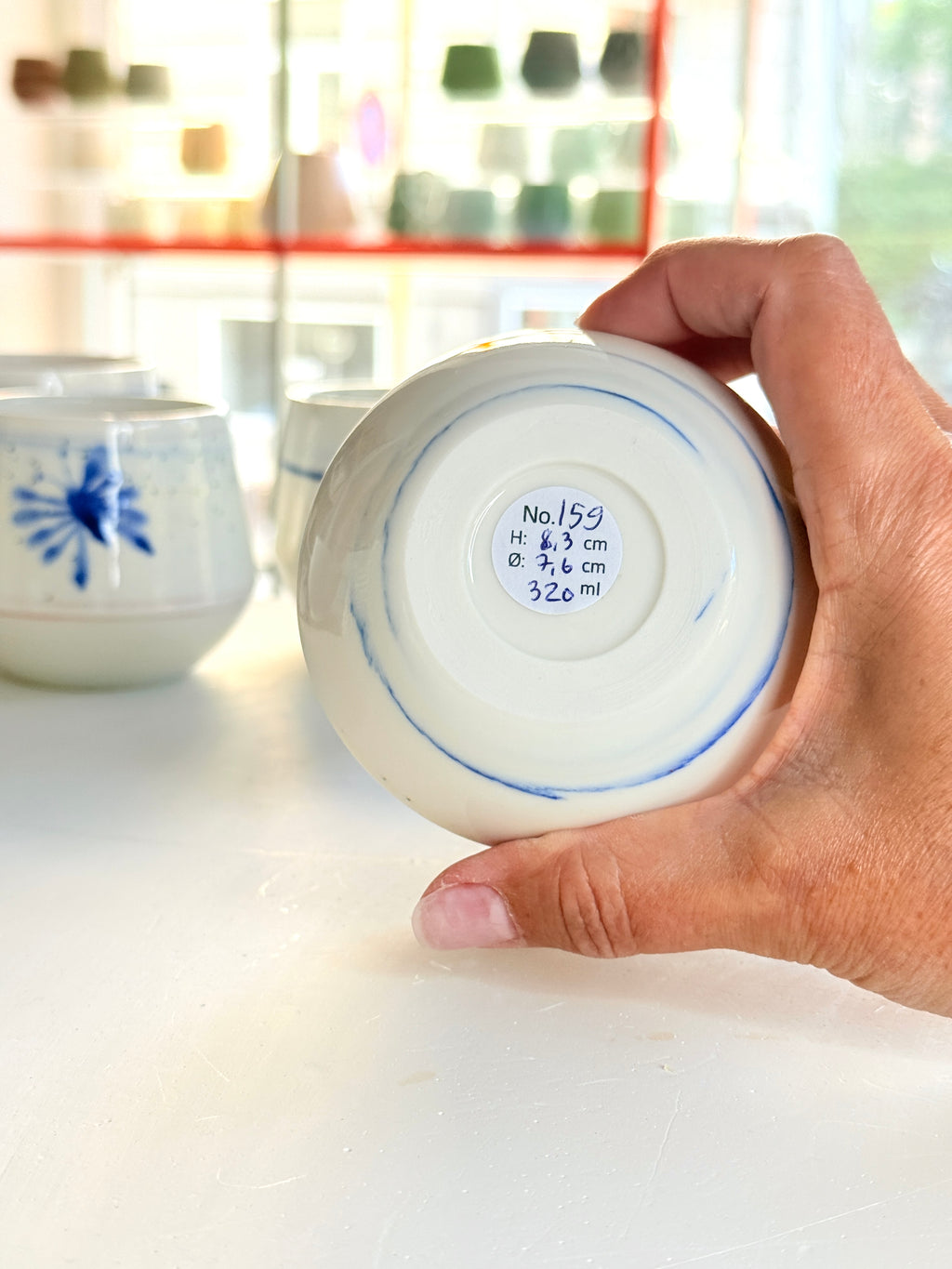 Kop nr. 159 - Porcelæn