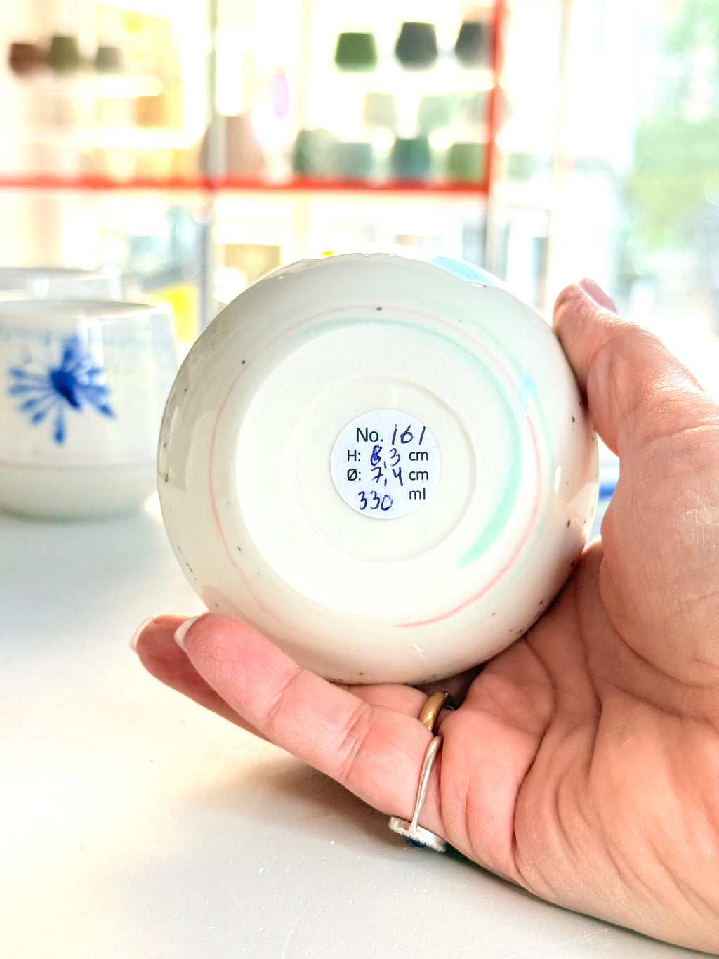Kop nr. 161 - Porcelæn