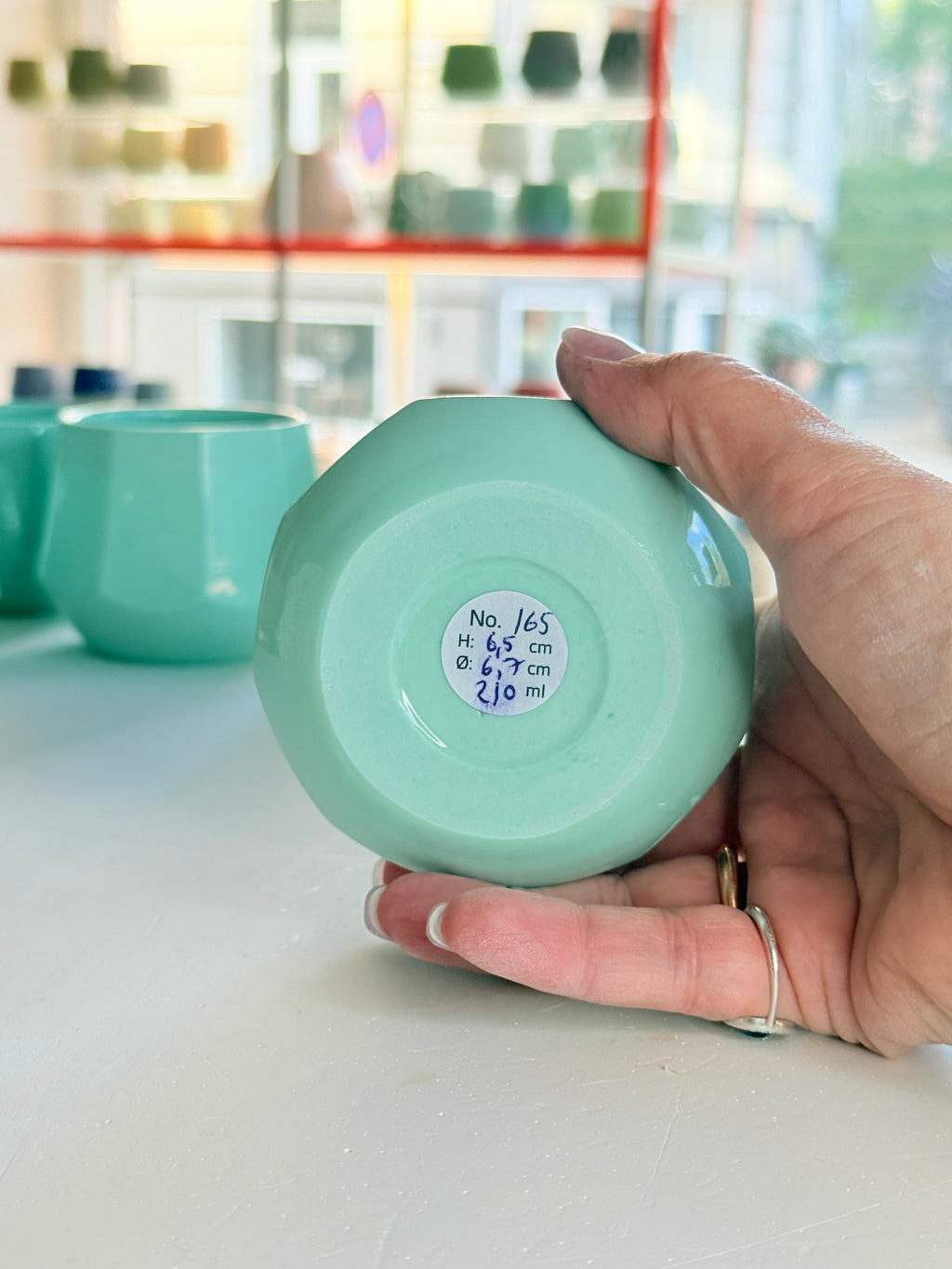 Kop nr. 165 - Porcelæn