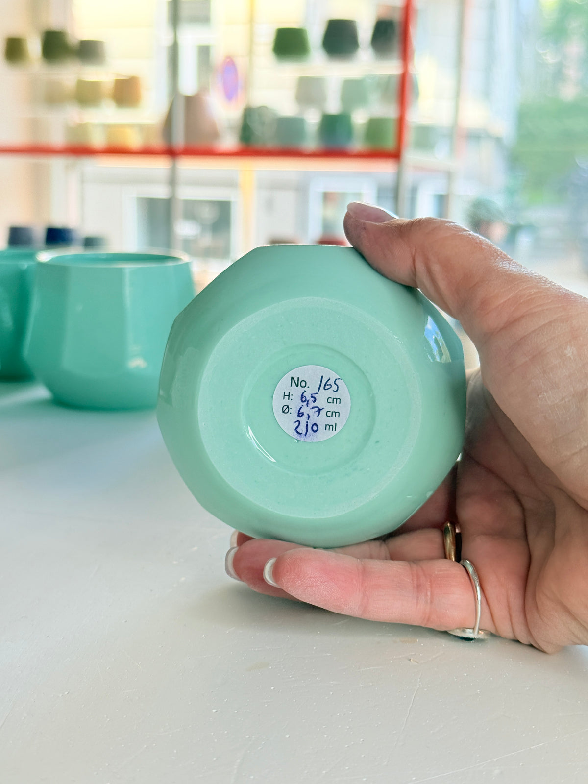 Kop nr. 165 - Porcelæn