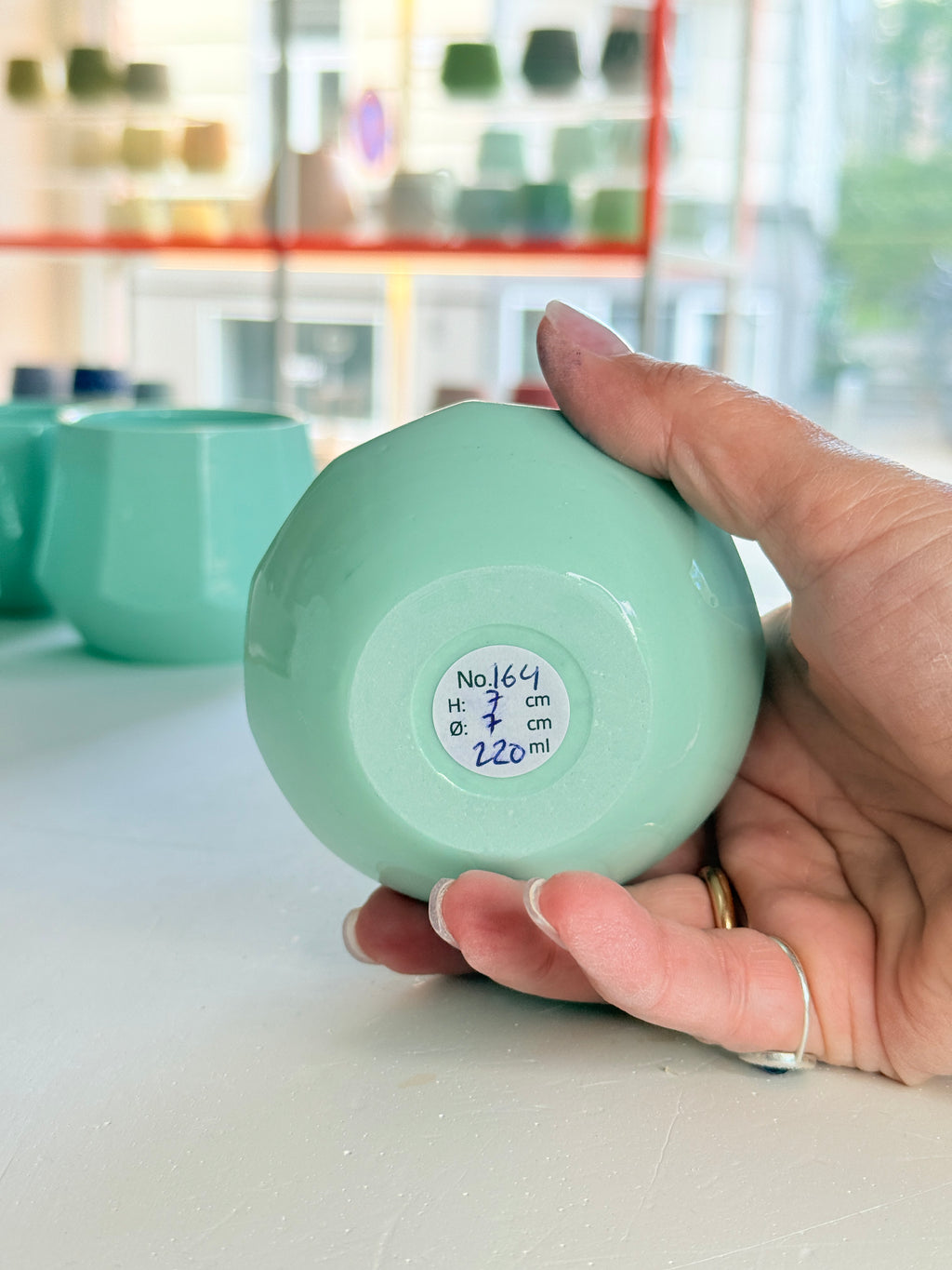 Kop nr. 164 - Porcelæn