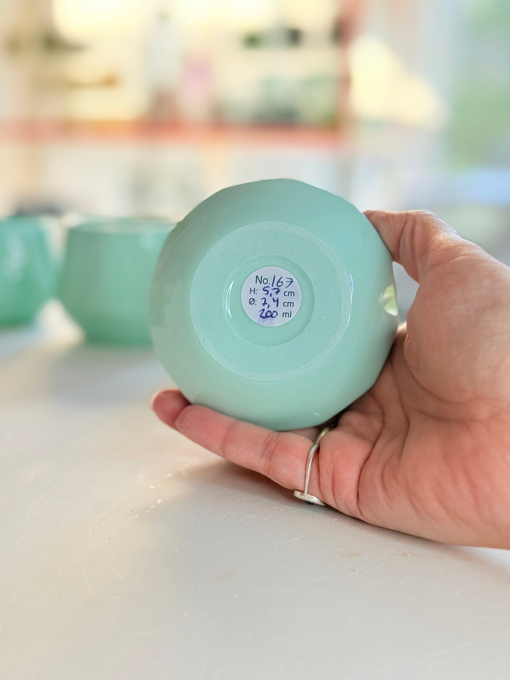 Kop nr. 167 - Porcelæn
