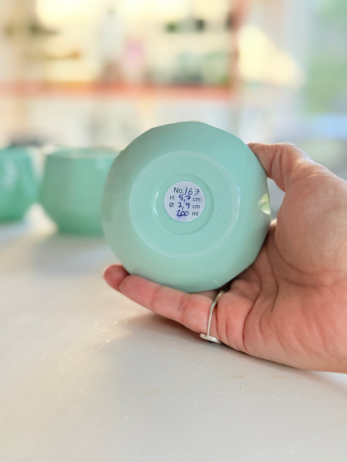 Kop nr. 167 - Porcelæn